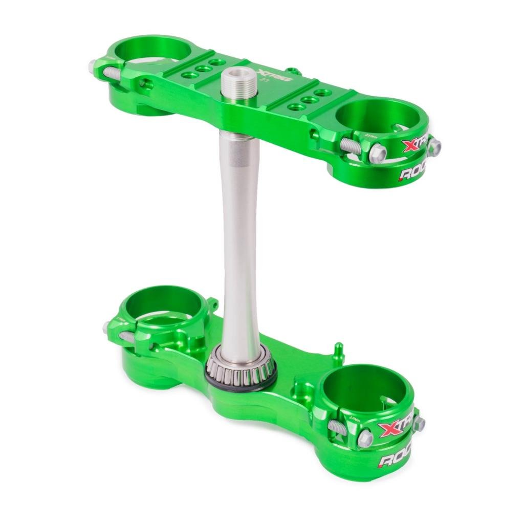 X-Trig ROCS Tech Clamp Set 2019-23 Kawasaki KX250/450 23mm