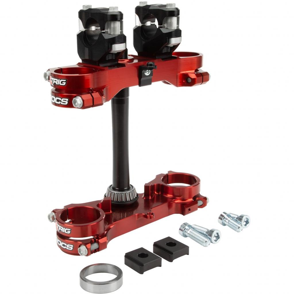 X - Trig Rocs Tech Clamp Set Bronze Suzuki 27mm | 501220400401 - MojoMotoSport.com