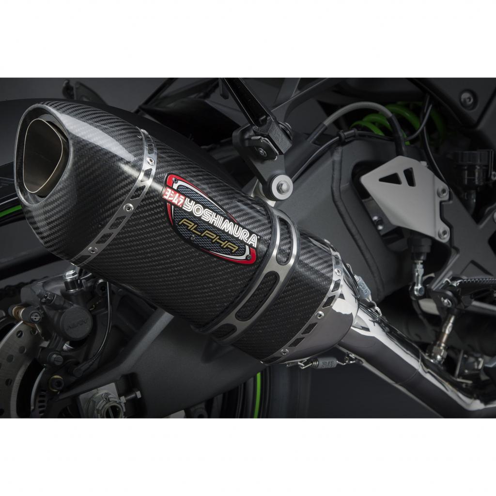 Yoshimura Alpha Slip - On Exhaust For Kawasaki ZX 10R RR (2016 - 2020) | 141824M220 - MojoMotoSport.com