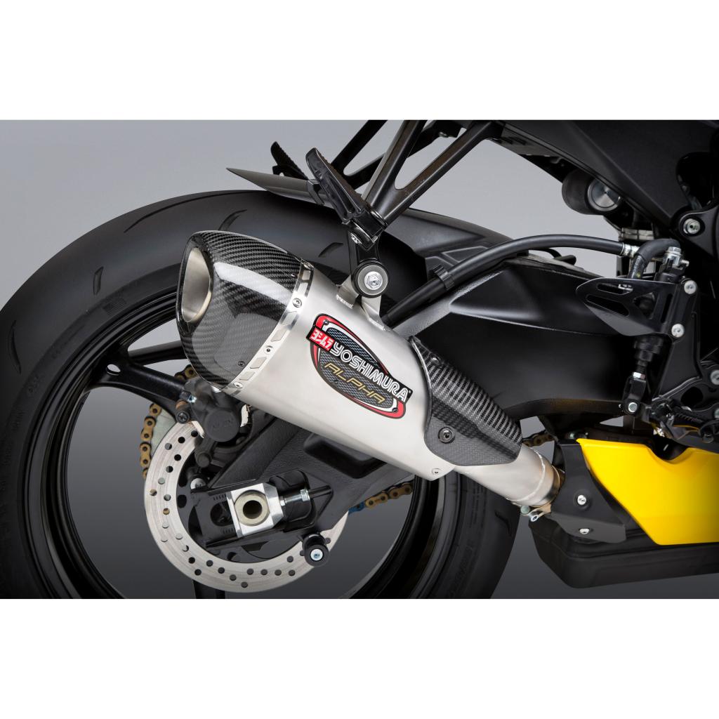 Yoshimura Alpha T Slip - On Exhaust | 11750BP520 - MojoMotoSport.com