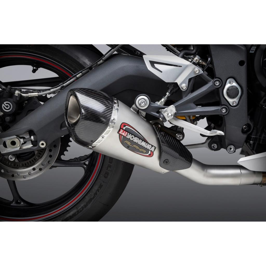 Yoshimura Alpha T Slip - On Exhaust | 19675BP520 - MojoMotoSport.com
