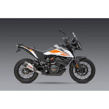 Yoshimura AT2 Stainless Muffler 2020 KTM 390 Adventure | 16370BP520 - MojoMotoSport.com