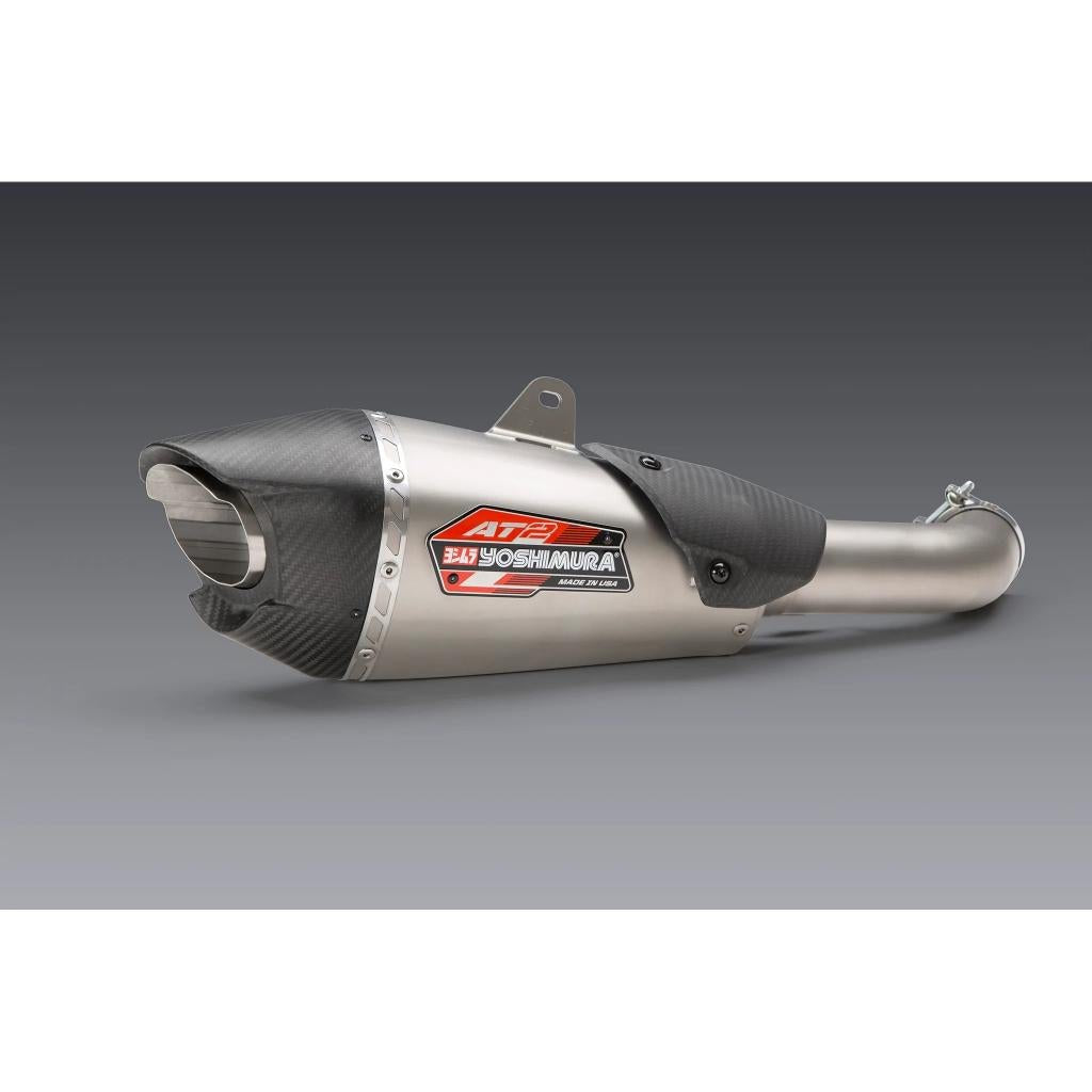Yoshimura AT2 Stainless Muffler 2020 KTM 390 Adventure | 16370BP520 - MojoMotoSport.com