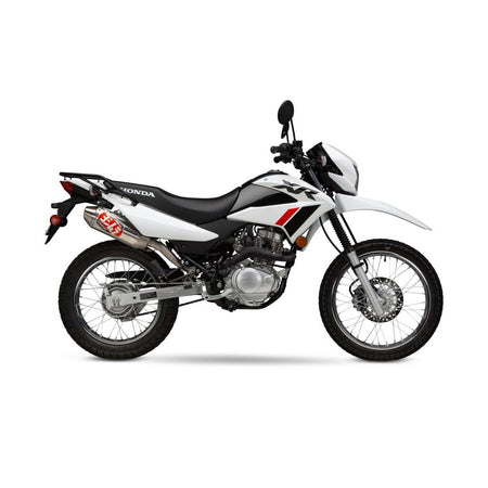 Yoshimura Exhaust Enduro RS - 2 Stainless Slip - On Exhaust Honda XR150L | 12149BC350 - MojoMotoSport.com