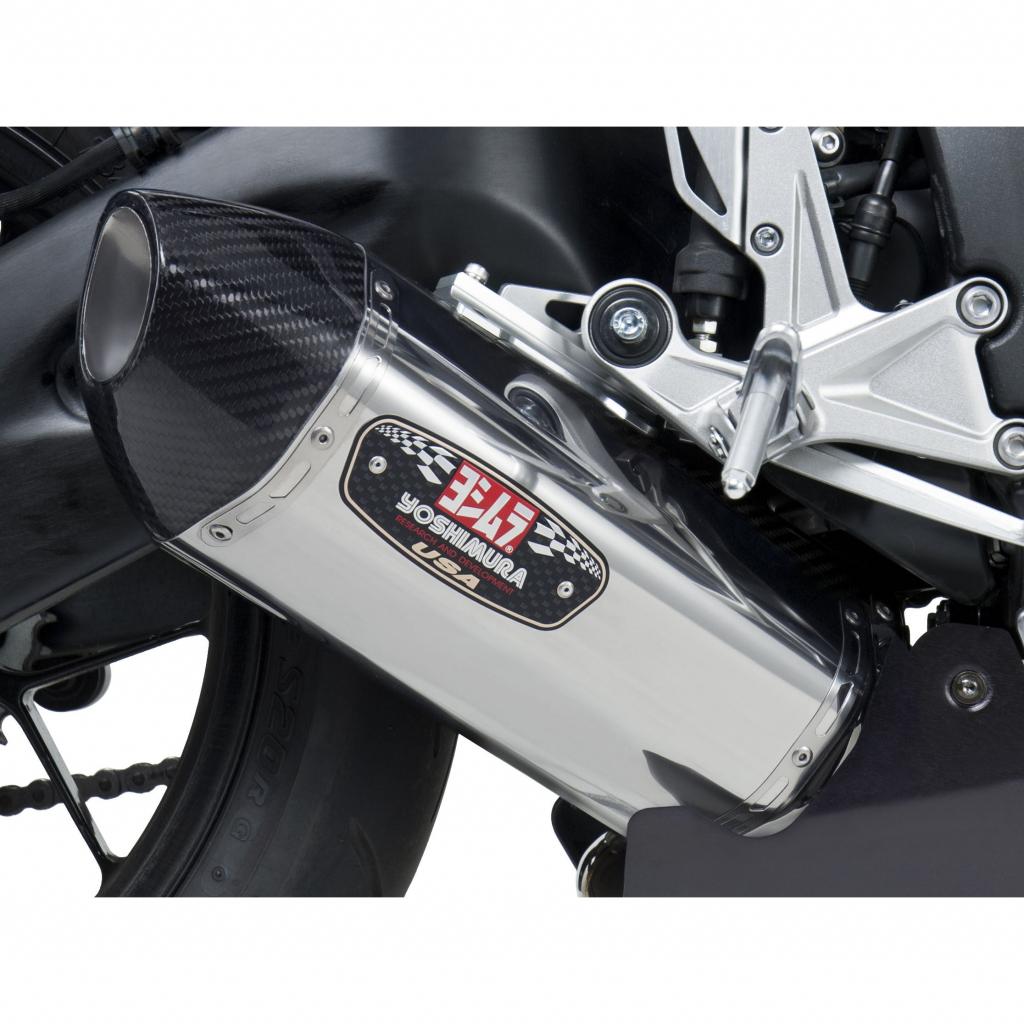 Yoshimura R-77 Slip-On Exhaust | 1220020520 | MojoMotoSport.com