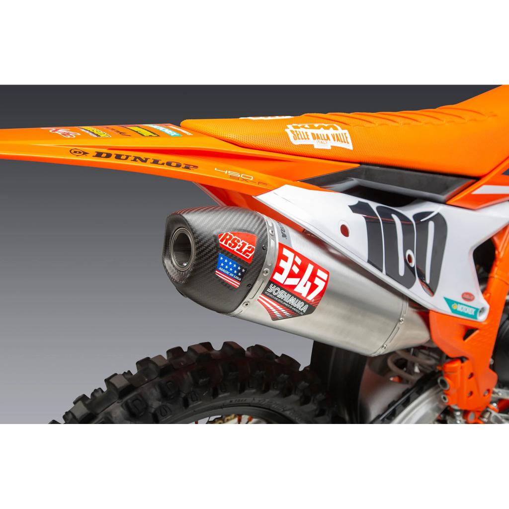 Yoshimura RS - 12 Signature Series Full Exhaust 2023 KTM/Husqvarna 450cc | 264630S320 - MojoMotoSport.com