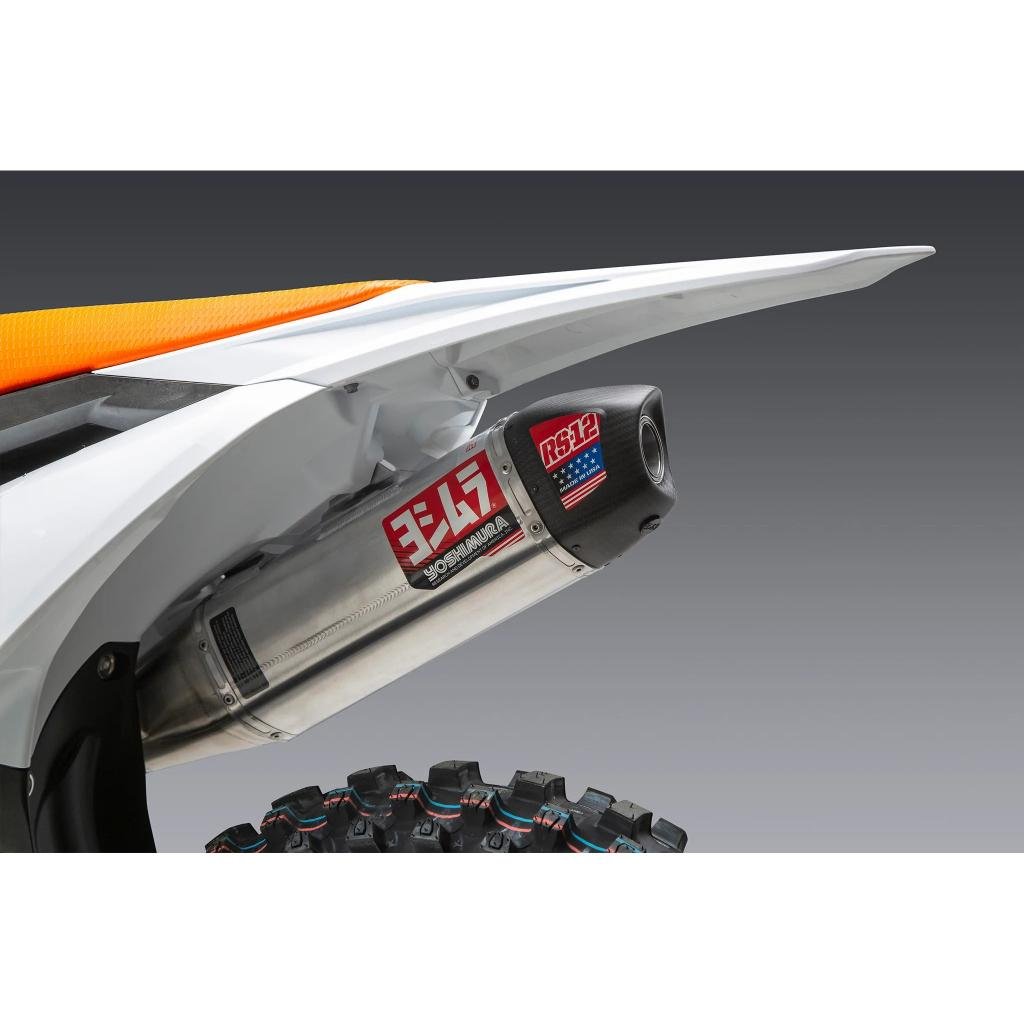Yoshimura RS - 12 Signature Series Stainless Exhaust System 2023 KTM/Husqvarna 250/350F | 262540S320 - MojoMotoSport.com