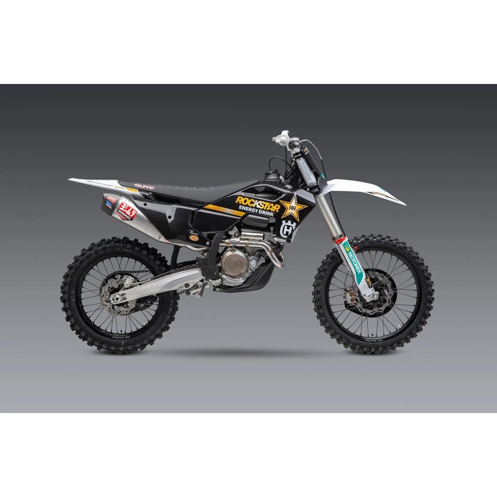 Yoshimura RS - 12 Signature Series Stainless Exhaust System 2023 KTM/Husqvarna 250/350F | 262540S320 - MojoMotoSport.com