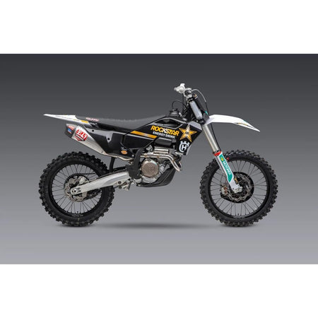 Yoshimura RS - 12 Signature Series Stainless Exhaust System 2023 KTM/Husqvarna 250/350F | 262540S320 - MojoMotoSport.com