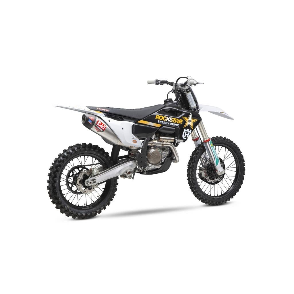 Yoshimura RS - 12 Signature Series Stainless Exhaust System 2023 KTM/Husqvarna 250/350F | 262540S320 - MojoMotoSport.com