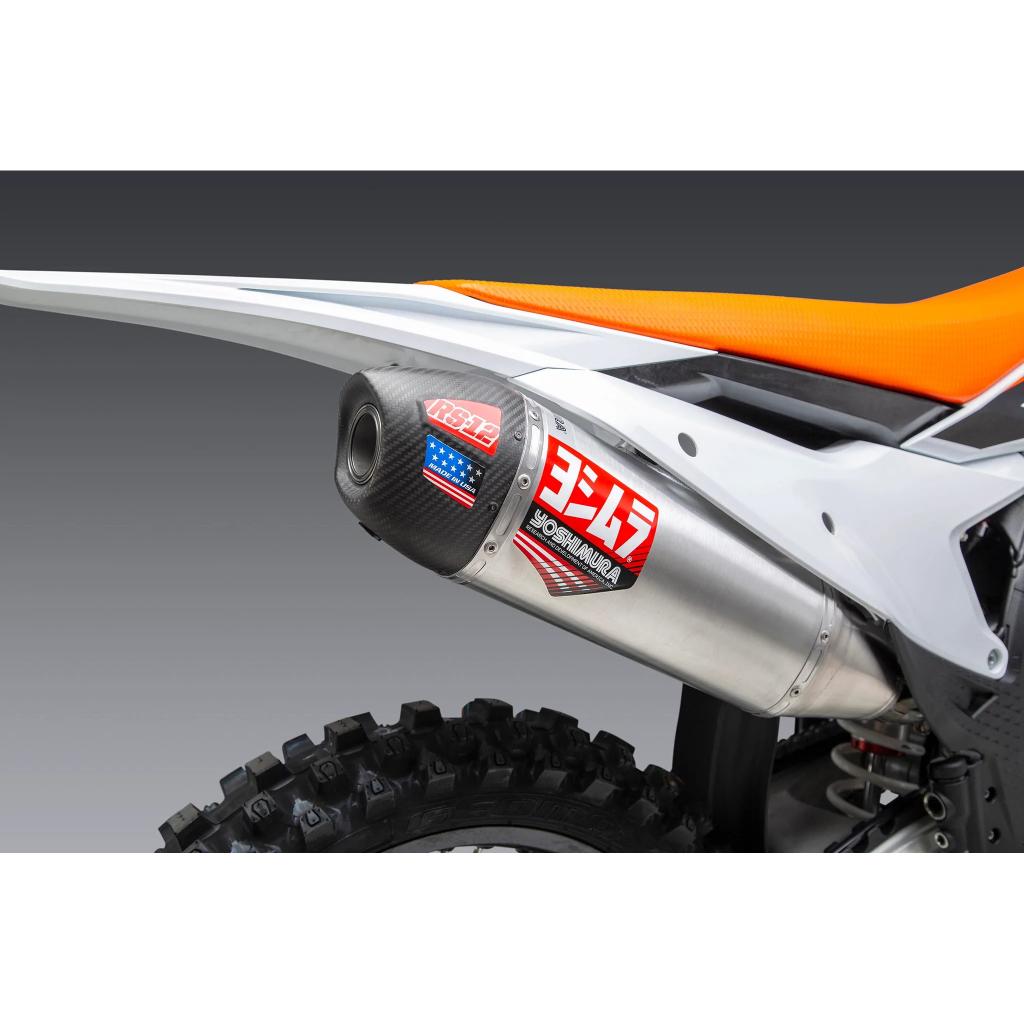 Yoshimura RS - 12 Signature Series Stainless Exhaust System 2023 KTM/Husqvarna 250/350F | 262540S320 - MojoMotoSport.com