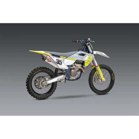 Yoshimura RS - 12 Signature Series Stainless Exhaust System 2023 KTM/Husqvarna 250/350F | 262540S320 - MojoMotoSport.com