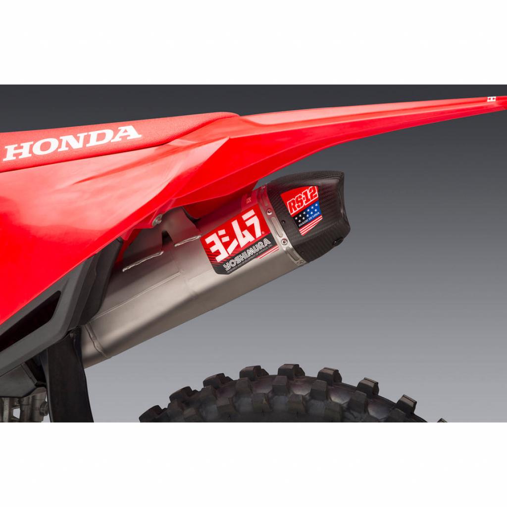 Yoshimura RS - 12 Slip On Muffler CRF250R/RX (22 - 23) | 228452S320 - MojoMotoSport.com