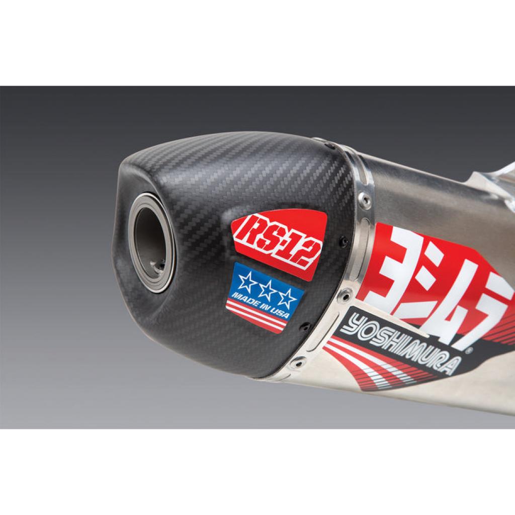 Yoshimura RS - 12 Stainless Full Exhaust 2019 - 23 Kawasaki KX450/X | 244720S320 - MojoMotoSport.com