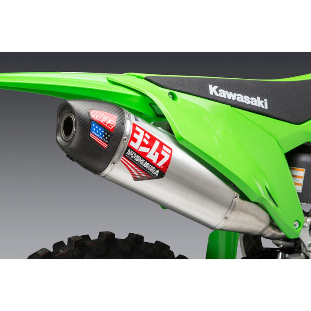 Yoshimura RS - 12 Stainless Full Exhaust 2019 - 23 Kawasaki KX450/X | 244720S320 - MojoMotoSport.com