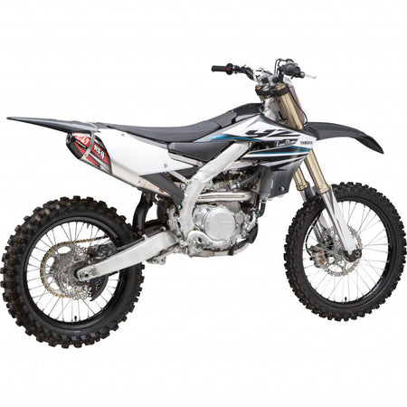 Yoshimura RS - 4 Slip - on Exhaust YZ450F 18 - 22 / WR450F 19 - 22 / YZ450FX 19 - 22 | 234832D320 - MojoMotoSport.com