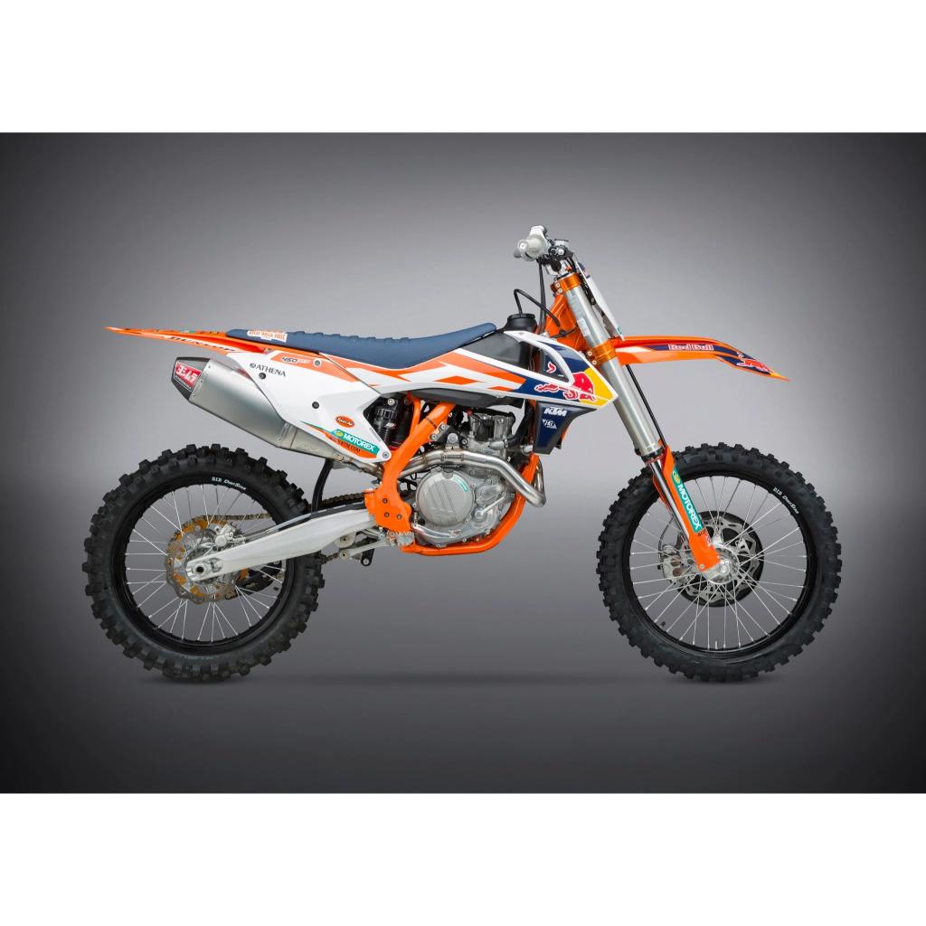 Yoshimura RS - 4 SS Full Exhaust 2016 - 18 KTM/Husqvarna 450 SXF/XCF/FC/FX | 264610D320 - MojoMotoSport.com