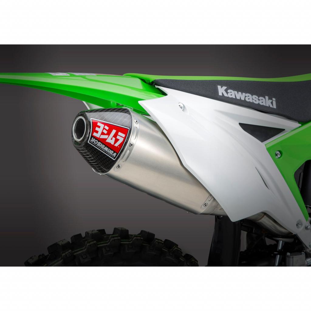 Yoshimura RS - 4 SS Full Exhaust Kawasaki KX250F 17 - 20 | 242930D320 - MojoMotoSport.com