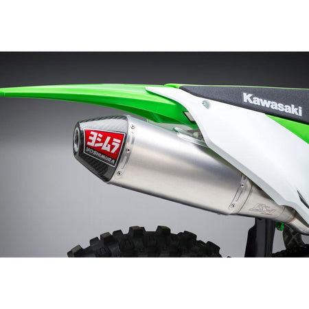 Yoshimura RS - 4 SS Slip - on Muffler 2019 - 23 Kawasaki KX450/X | 244722D320 - MojoMotoSport.com