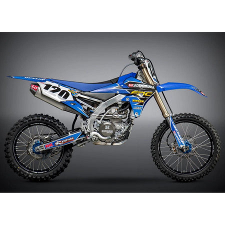 Yoshimura RS - 4 Stainless Full Exhaust 2014 - 17 Yamaha YZ450F | 234810D321 - MojoMotoSport.com