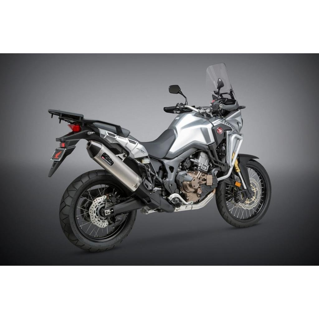 Yoshimura RS - 4 Stainless Slip - on Exhaust 2016 - 2019 Honda Africa Twin | 12400BD520 - MojoMotoSport.com