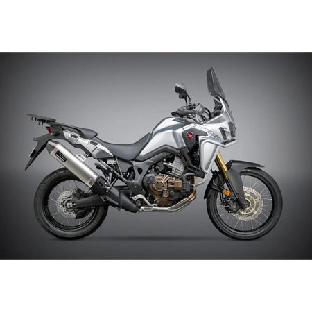 Yoshimura RS - 4 Stainless Slip - on Exhaust 2016 - 2019 Honda Africa Twin | 12400BD520 - MojoMotoSport.com
