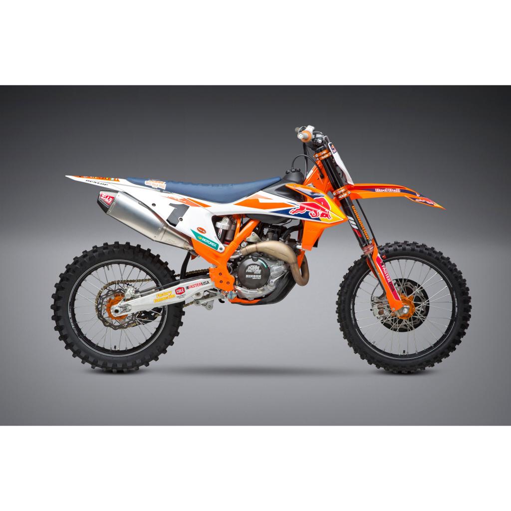 Yoshimura RS - 4 Stainless Slip - on Muffler 2018 - 22 KTM/HUS/GAS 450cc | 264622D320 - MojoMotoSport.com