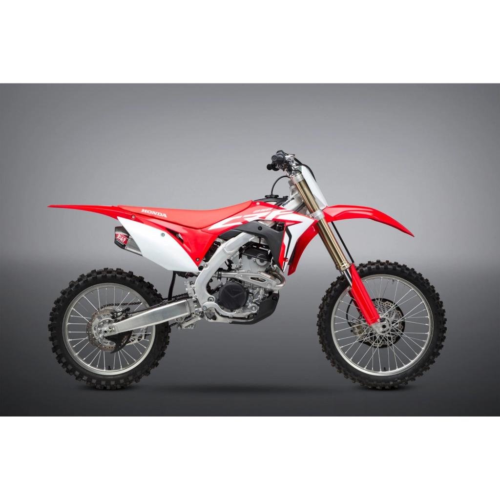 Yoshimura RS - 9T Dual Slip - On Exhaust 2018 - 19 Honda CRF250R/RX | 22843BR520 - MojoMotoSport.com