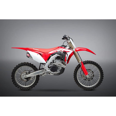 Yoshimura RS - 9T Dual Slip - On Exhaust 2018 - 19 Honda CRF250R/RX | 22843BR520 - MojoMotoSport.com