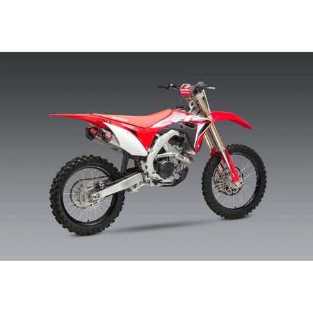 Yoshimura RS - 9T Stainless Dual Mufflers 2020 - 21 Honda CRF250R/RX | 22844BR520 - MojoMotoSport.com
