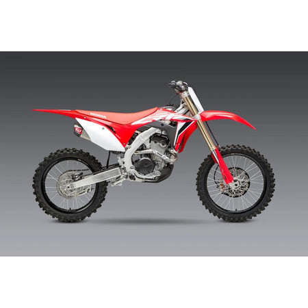 Yoshimura RS - 9T Stainless Dual Mufflers 2020 - 21 Honda CRF250R/RX | 22844BR520 - MojoMotoSport.com